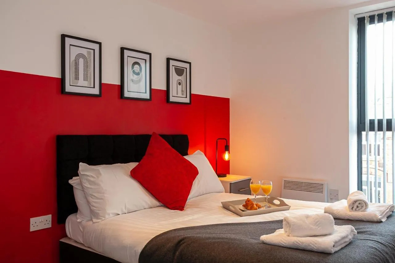 Stylish 1 Bed Apt - Fallowfield - Free Parking Manchester 0*,