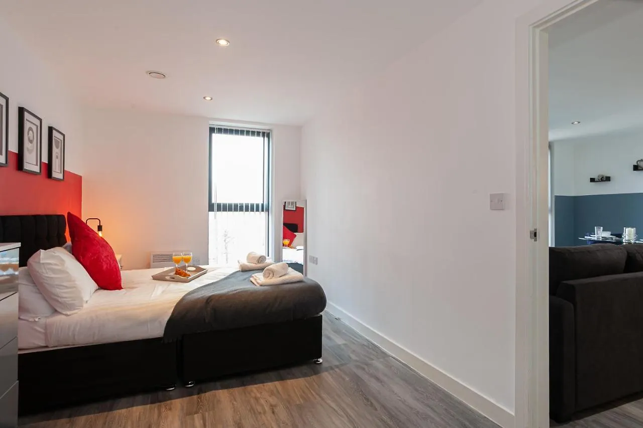 Stylish 1 Bed Apt - Fallowfield - Free Parking Manchester Apartment